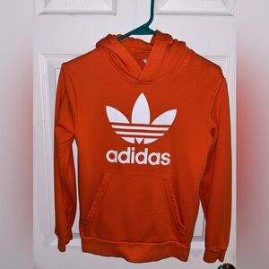 Adidas Vibrant Orange Hoodie